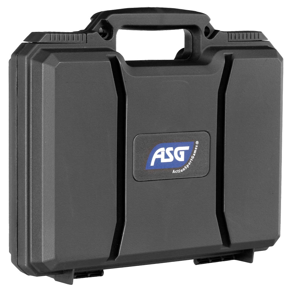 ASG Polymer Pistol Case Pistolenkoffer 31 x 27 x 7,5 cm PnP-Schaumstoff schwarz Bild 1