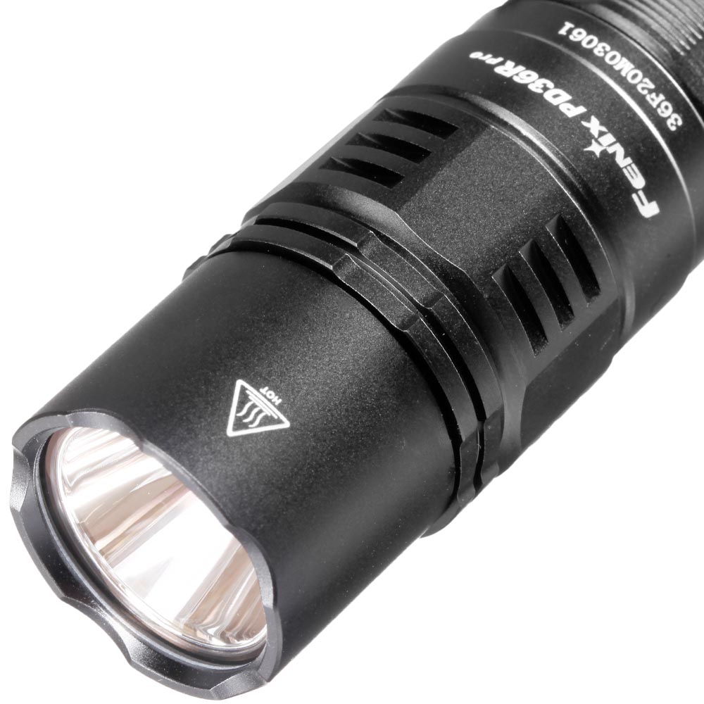 Fenix LED Taschenlampen Set PD36R Pro schwarz + E03R V2.0 grau Bild 8
