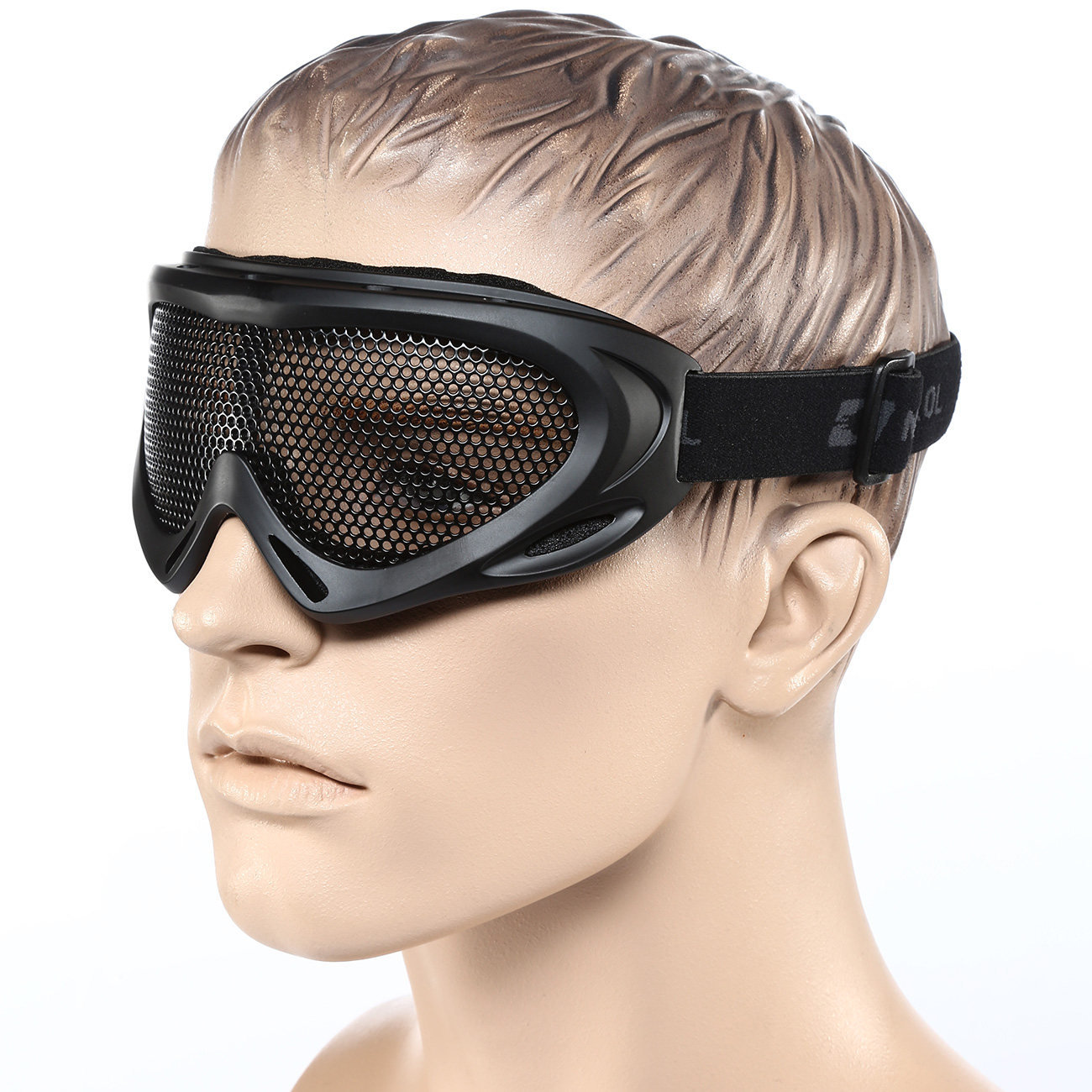 Nuprol Brille Pro Mesh Eye Protection Airsoft Gitterbrille schwarz Bild 3