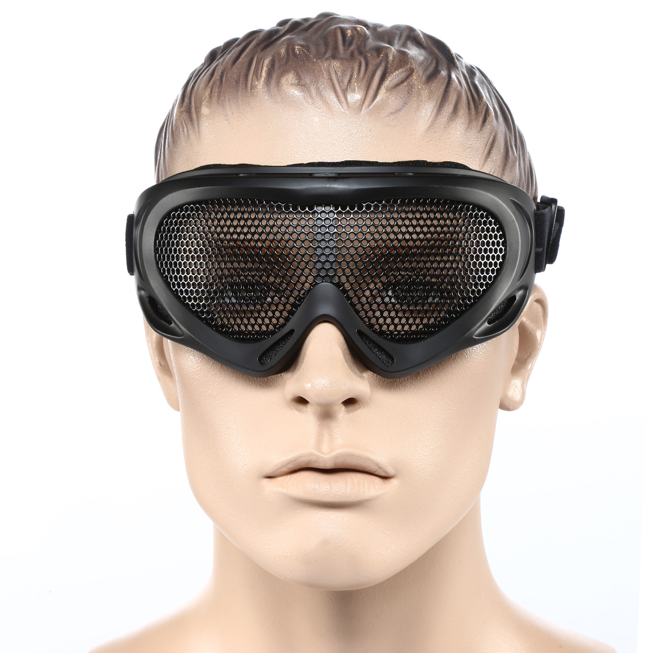 Nuprol Brille Pro Mesh Eye Protection Airsoft Gitterbrille schwarz Bild 4