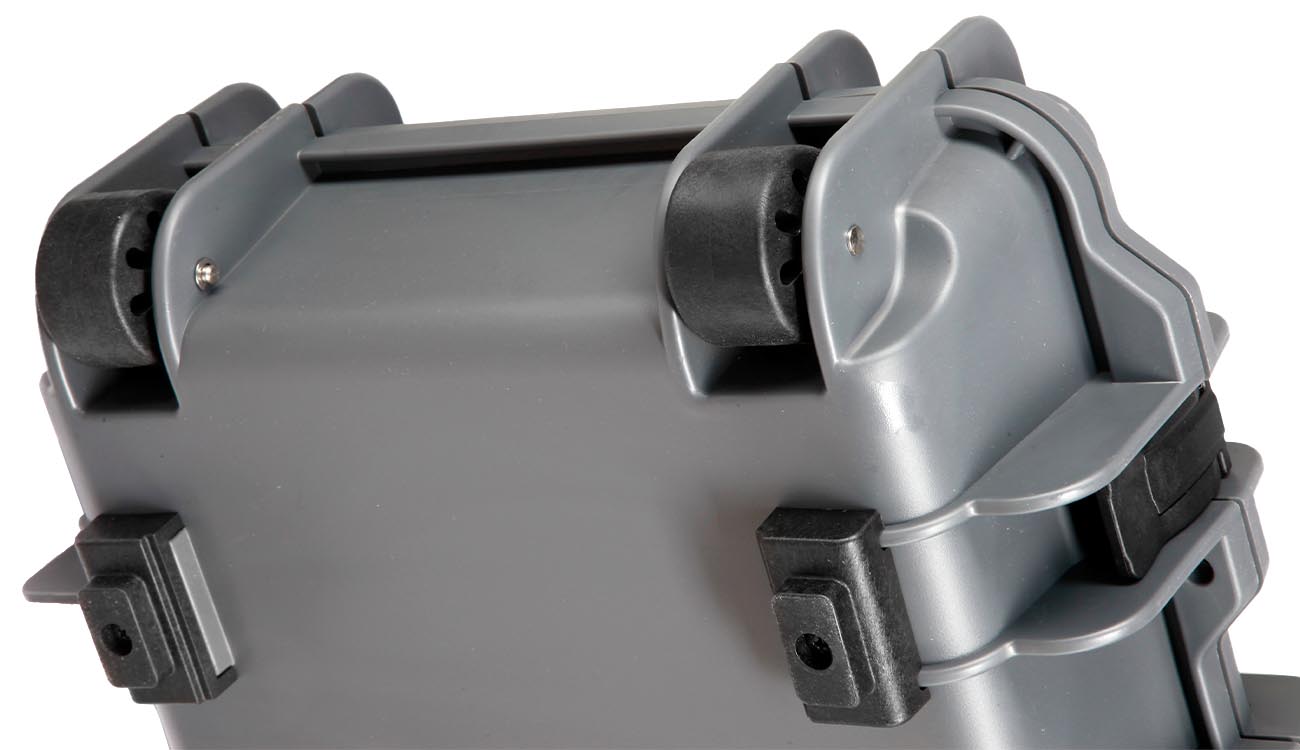 Nuprol Medium Hard Case Waffenkoffer / Trolley 80 x 40 x 17,5 cm PnP-Schaumstoff grau Bild 9