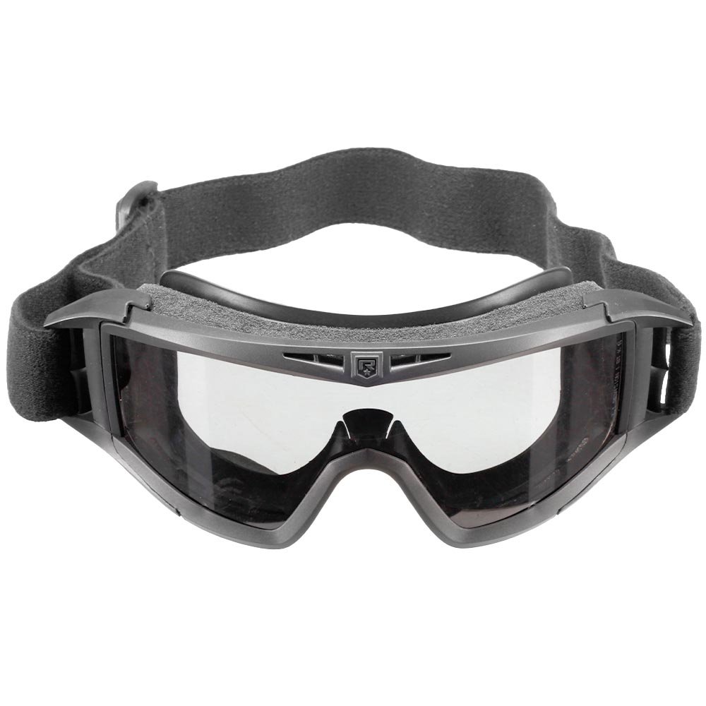 Revision ballistsische Schutzbrille Desert Locust Essential Kit schwarz mit klar-transparent / rauch-getnt Wechselglsern und B Bild 2