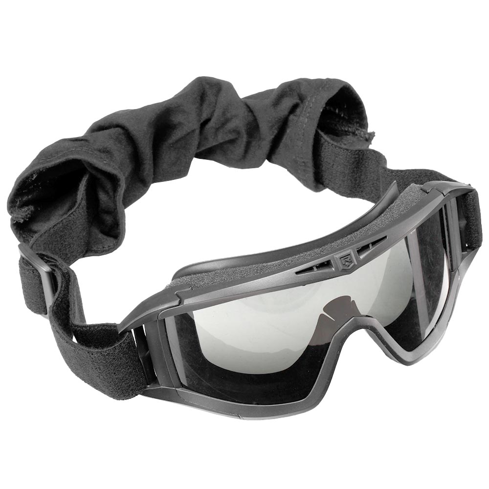 Revision ballistsische Schutzbrille Desert Locust Essential Kit schwarz mit klar-transparent / rauch-getnt Wechselglsern und B Bild 3