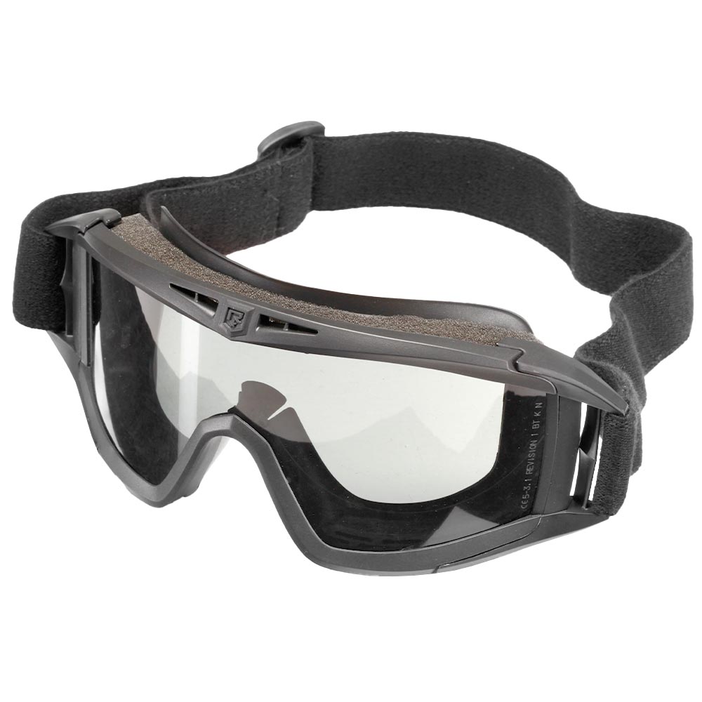 Revision ballistische Schutzbrille Desert Locust Deluxe Kit schwarz inkl. 3 Wechselglsern und Brillenetui Bild 1