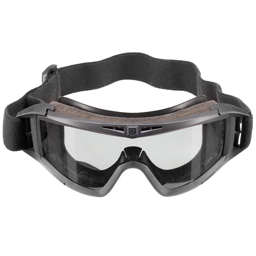 Revision ballistische Schutzbrille Desert Locust Deluxe Kit schwarz inkl. 3 Wechselglsern und Brillenetui Bild 3
