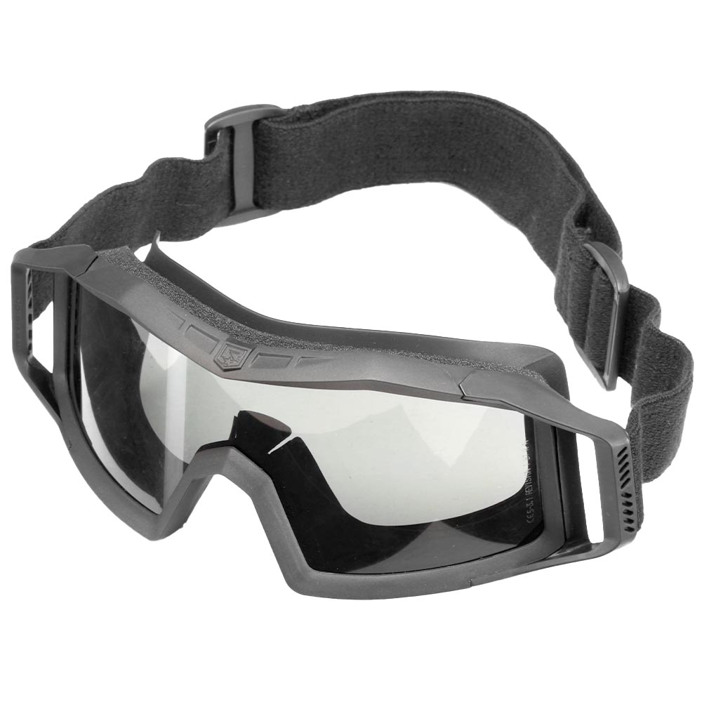 Revision ballistische Schutzbrille Wolfspider Essential Kit schwarz mit klar-transparent / rauch-getnt Wechselglsern und Brill Bild 1