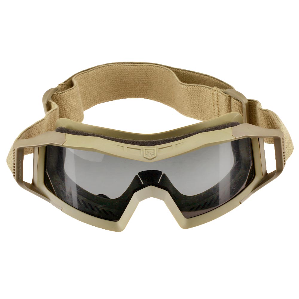 Revision Eyewear Wolfspider Schutzbrille Deluxe Kit mit gelb / klar / rauch Wechselglser tan Bild 3