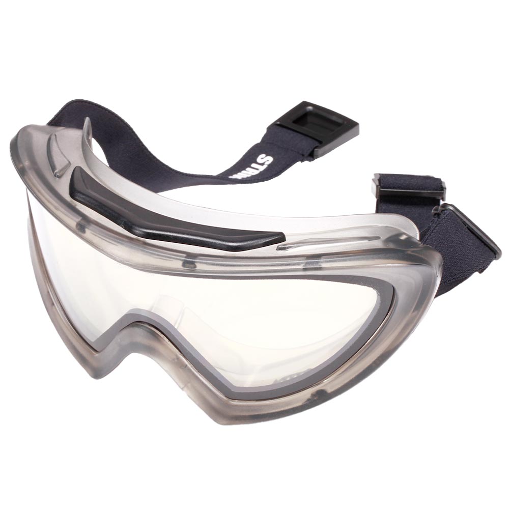 Strike Systems Capstone Dual Lens Protection Airsoft Helmbrille / Schutzbrille grau / klar Bild 1