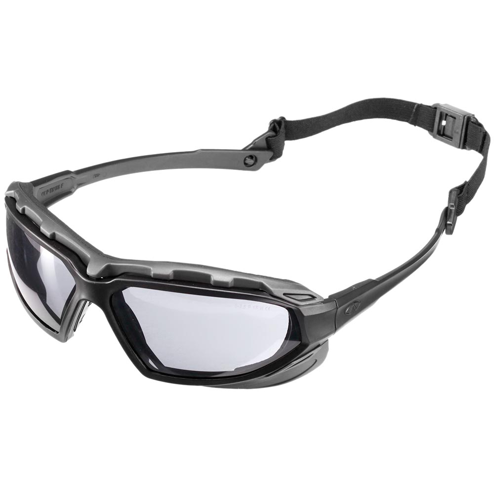 Strike Systems Highlander Plus Schutzbrille schwarz / rauch