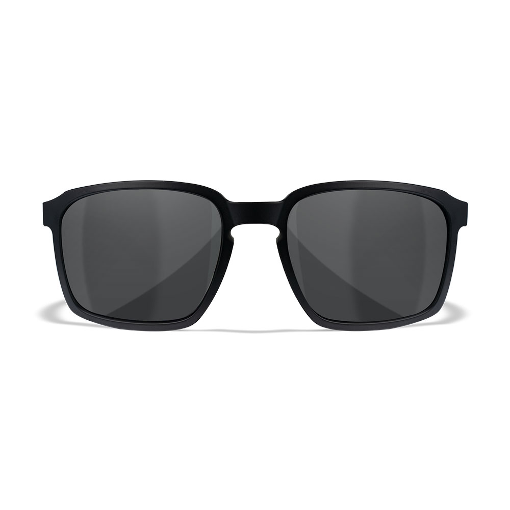Wiley X Sonnenbrille Alfa matt schwarz Glser grau inkl. Brilletui und Seitenschutz Bild 1
