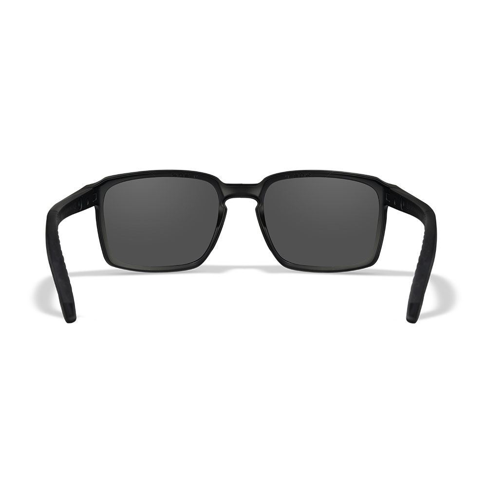 Wiley X Sonnenbrille Alfa matt schwarz Glser grau inkl. Brilletui und Seitenschutz Bild 3