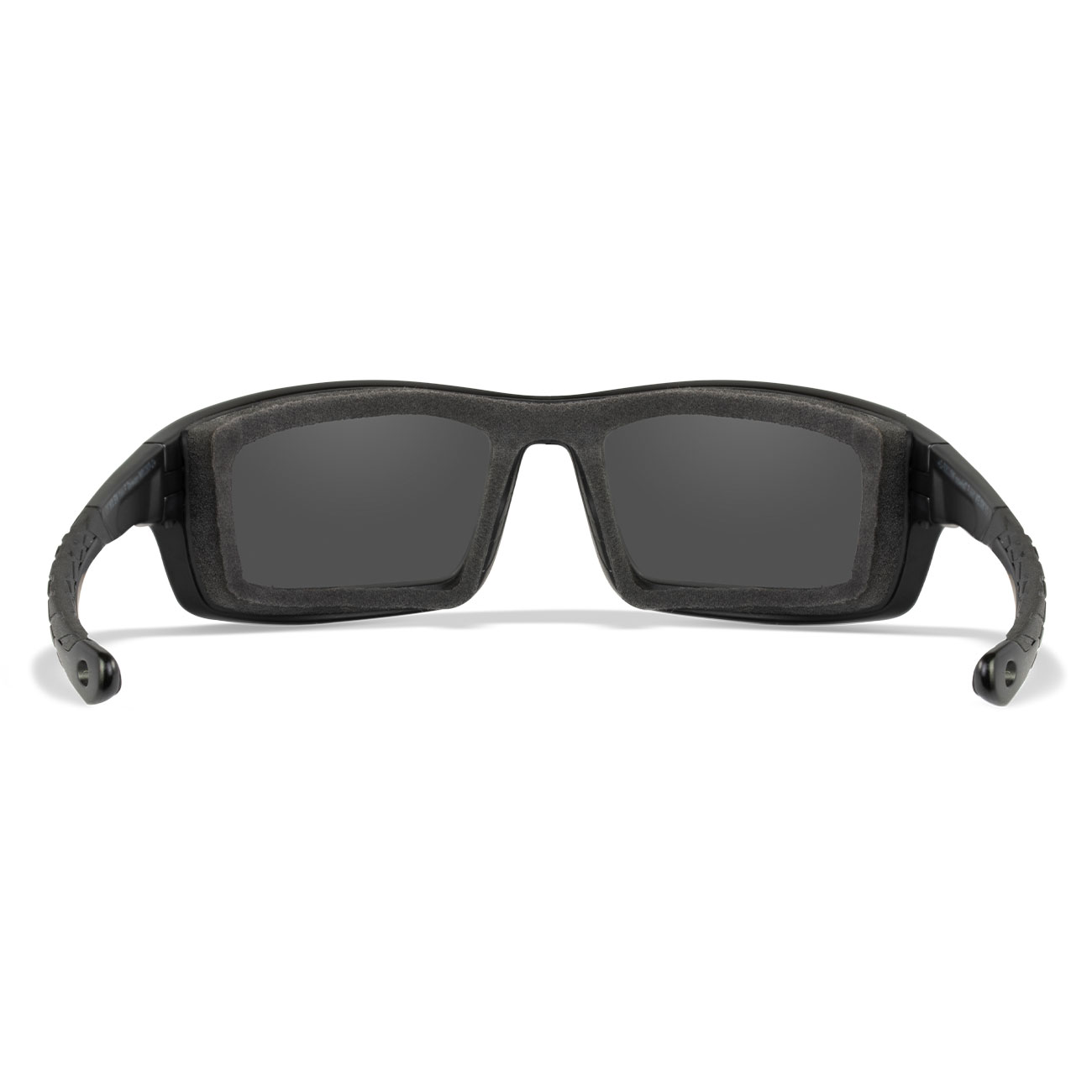 Wiley X Sonnenbrille Grid matt schwarz Glser grau inkl. Brillenetui und Facial Cavity Dichtung Bild 3