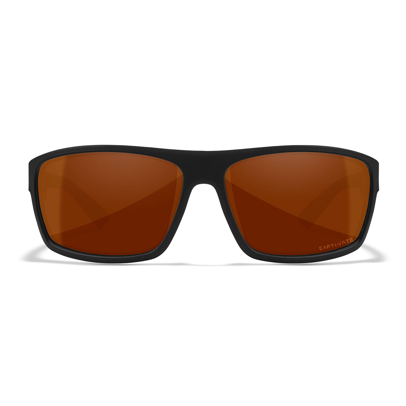 Wiley X Sonnenbrille Peak Captivate matt schwarz Glser kupfer polarisiert inkl. Brillenetui Bild 1