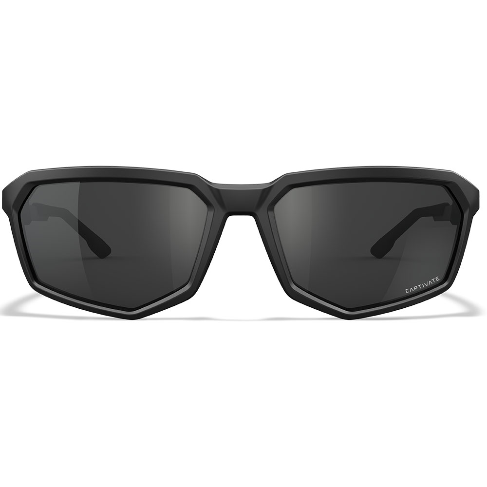 Wiley X Sonnenbrille Recon Captivate matt schwarz Glser grau inkl. Seitenschutz Bild 1