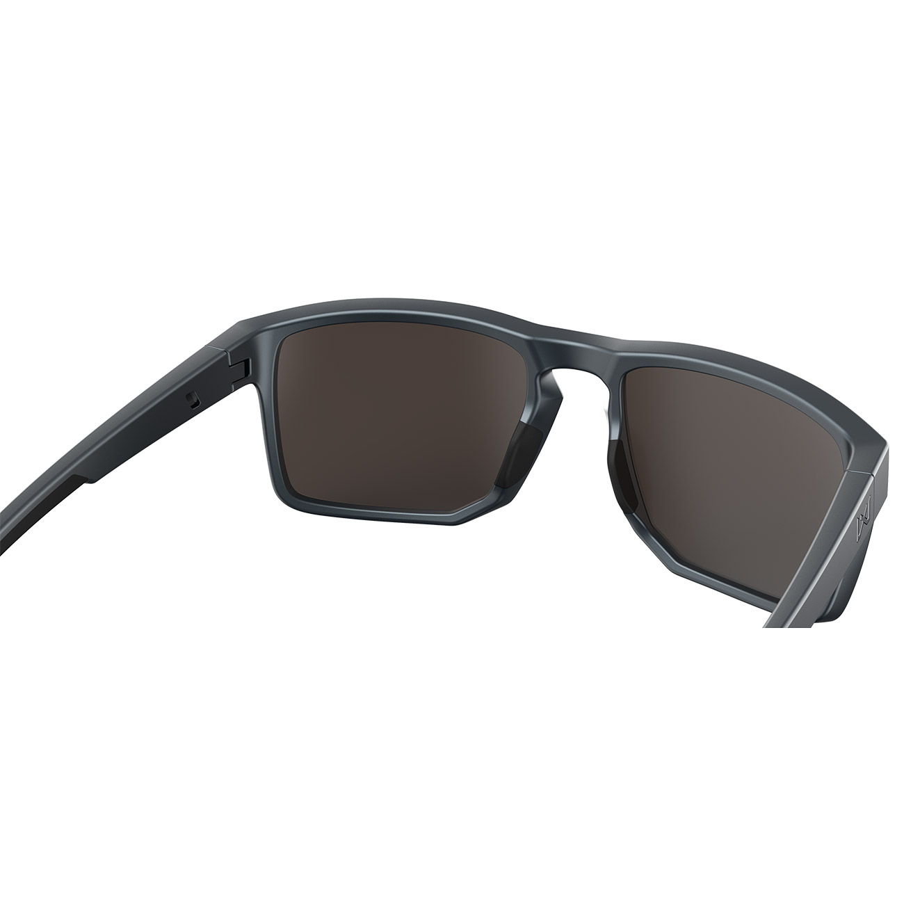 Wiley X Sonnenbrille Founder Captivate matt grau Glser grn verspiegelt und polarisiert inkl. Seitenschutz Bild 3