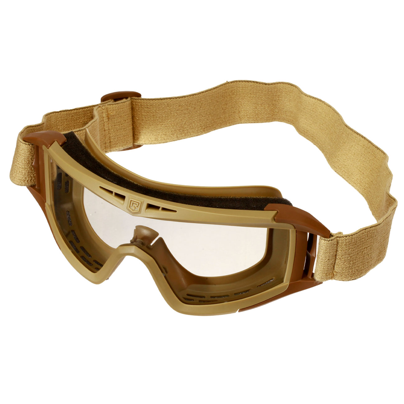 Revision Eyewear Desert Locust Schutzbrille Essential Kit mit klar / rauch Wechselglser tan