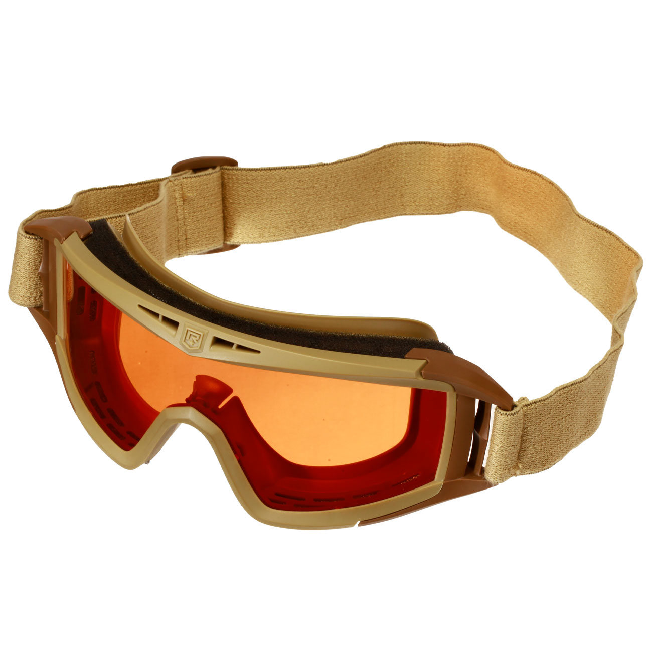 Revision Eyewear Desert Locust Schutzbrille Deluxe Kit mit vermillion / klar / rauch Wechselglser tan Bild 2