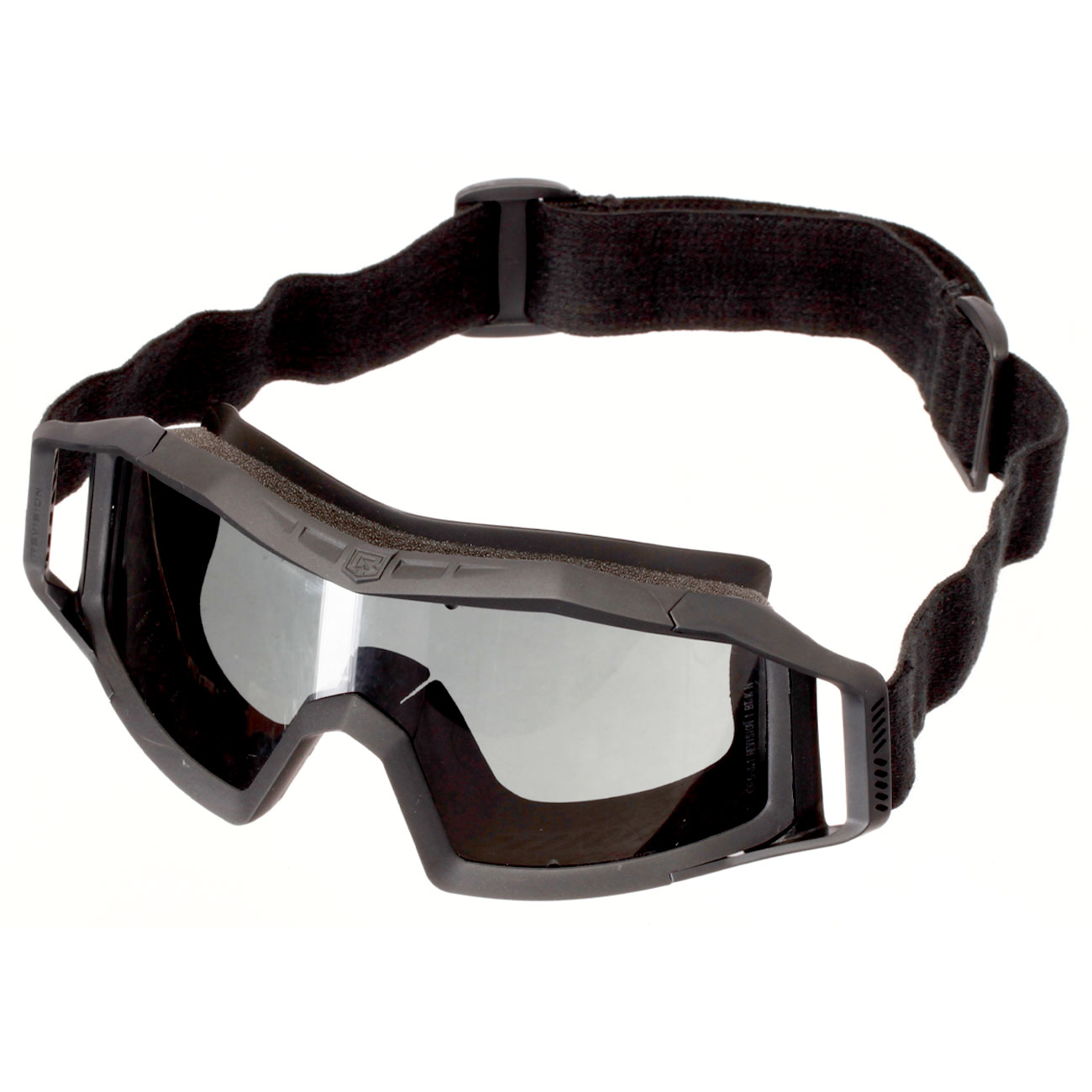 Revision Eyewear Wolfspider Schutzbrille Deluxe Kit mit gelb / klar / rauch Wechselglser schwarz Bild 1