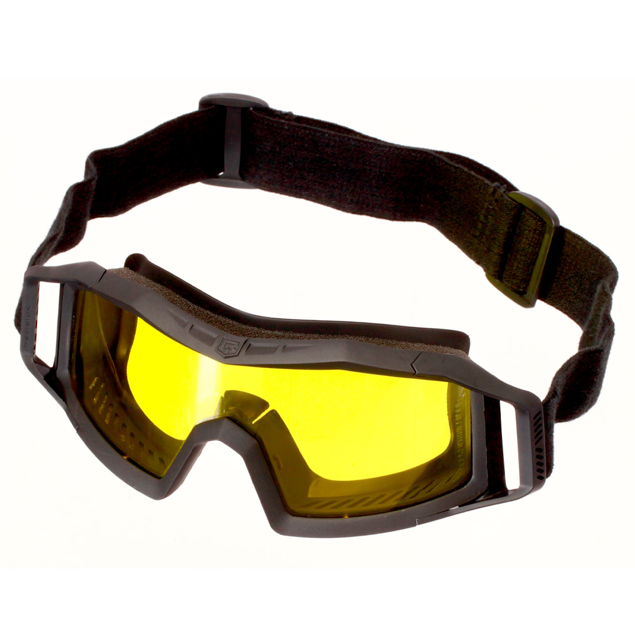 Revision Eyewear Wolfspider Schutzbrille Deluxe Kit mit gelb / klar / rauch Wechselglser schwarz Bild 2