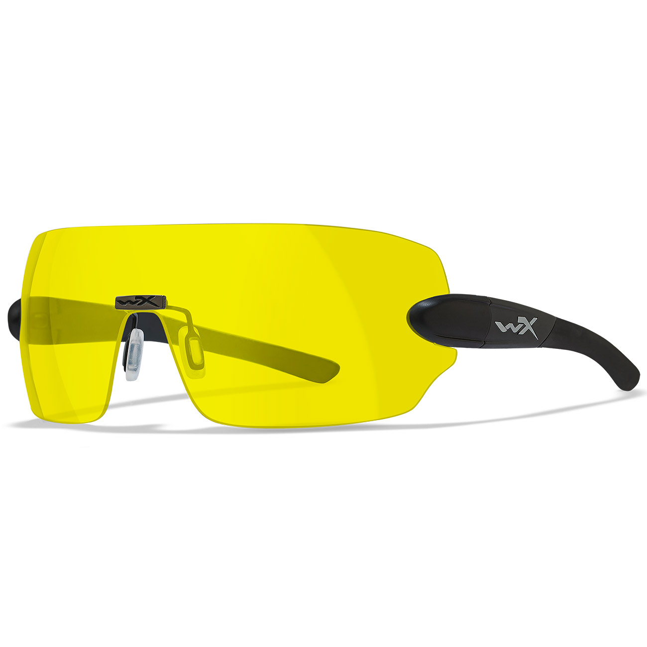 Wiley X Sonnenbrille Detection Set matt schwarz inkl. 4 Wechselglsern und Brillentui Bild 5