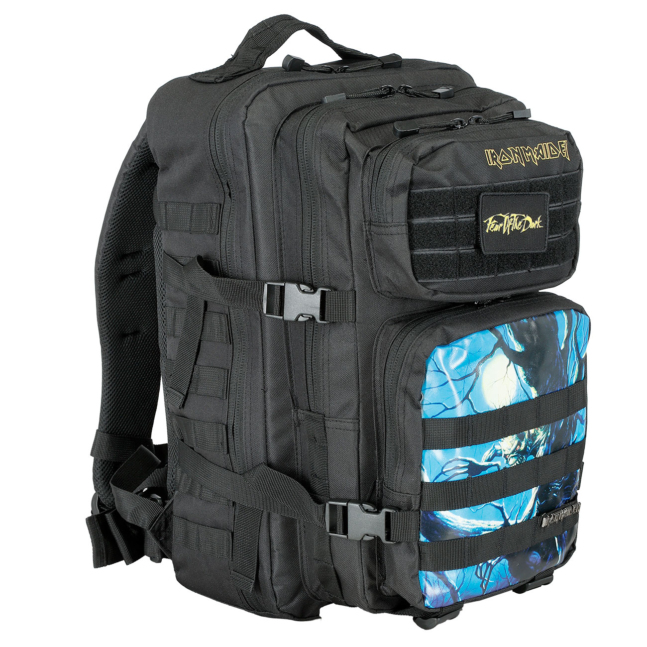 Brandit Rucksack Cooper Iron Maiden FOTD 40 Liter Large schwarz