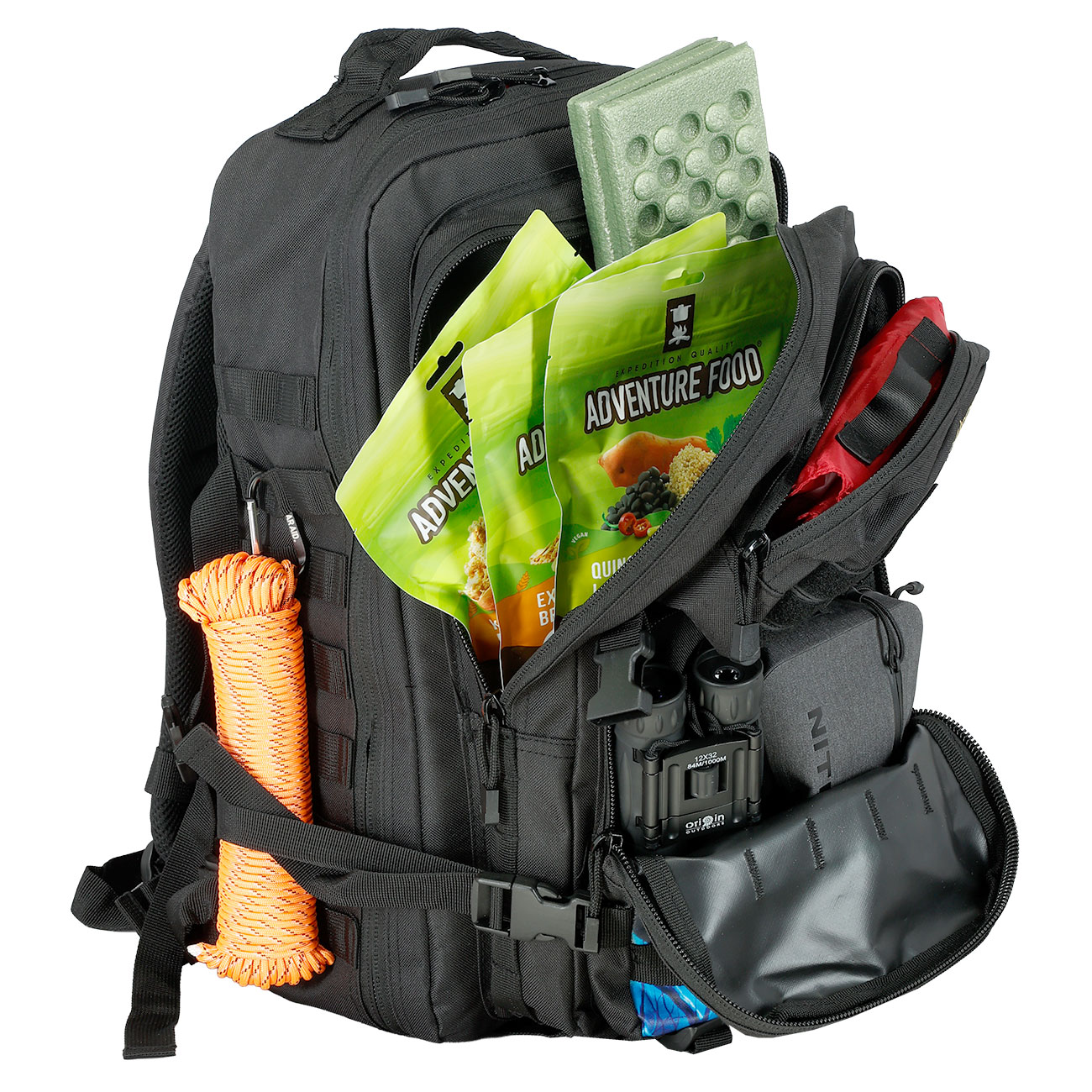 Brandit Rucksack Cooper Iron Maiden FOTD 40 Liter Large schwarz Bild 10