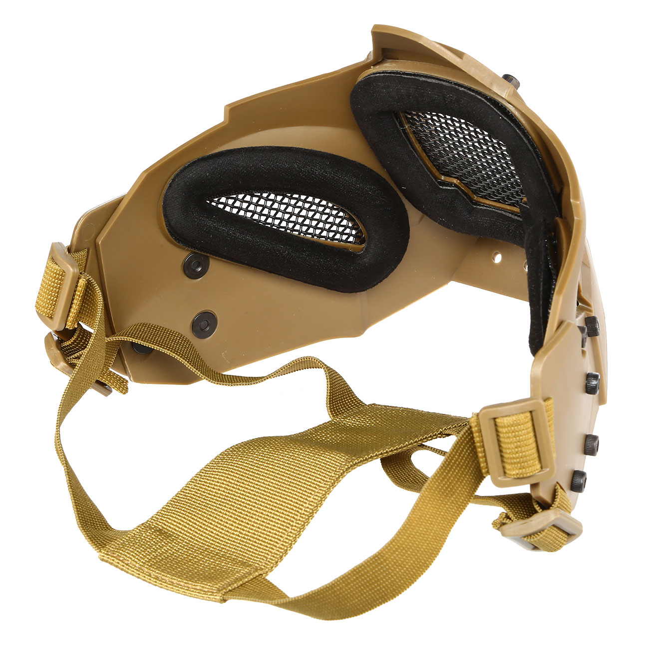 Stalker Evo Mask mit Halterung FAST Helme Schwarz GittermaskeSoftair Airsoft 