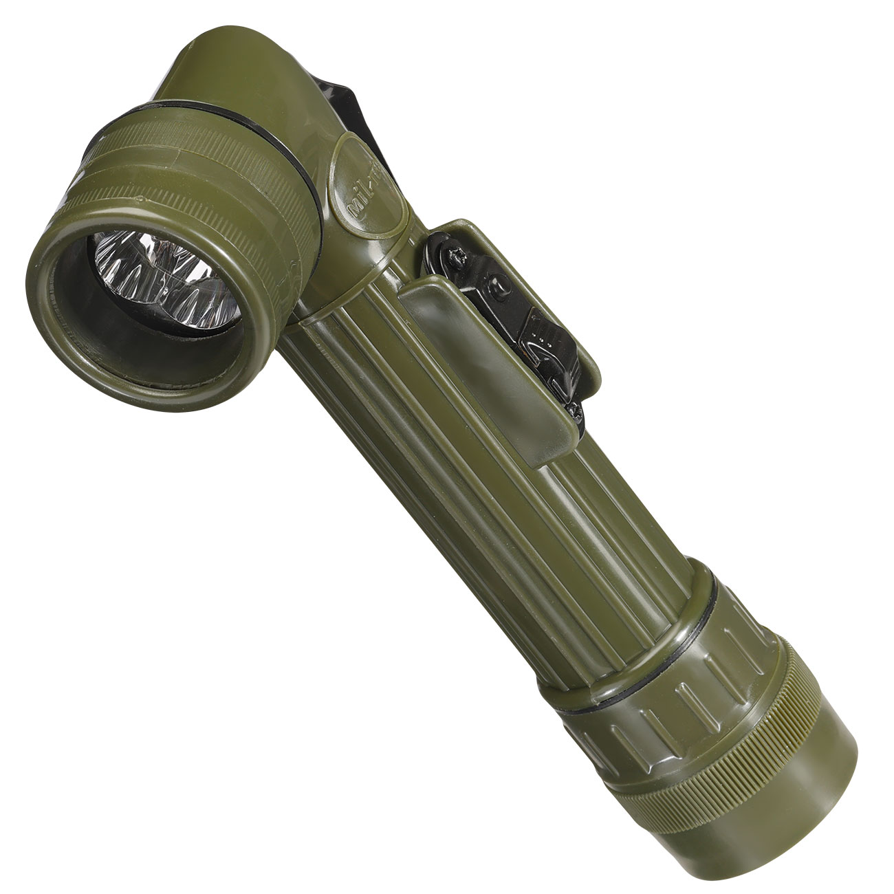 Mil-Tec LED Winkelstablampe medium oliv Bild 5