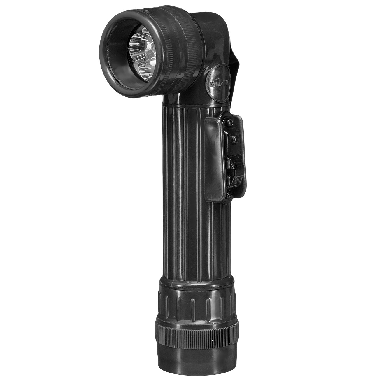 Mil-Tec LED Winkelstablampe medium schwarz