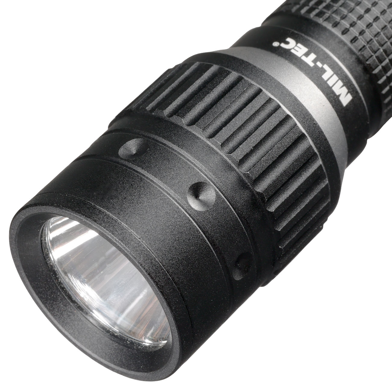 Mil-Tec LED-Stablampe Operator MT1 350 Lumen schwarz inkl. Holster Bild 6