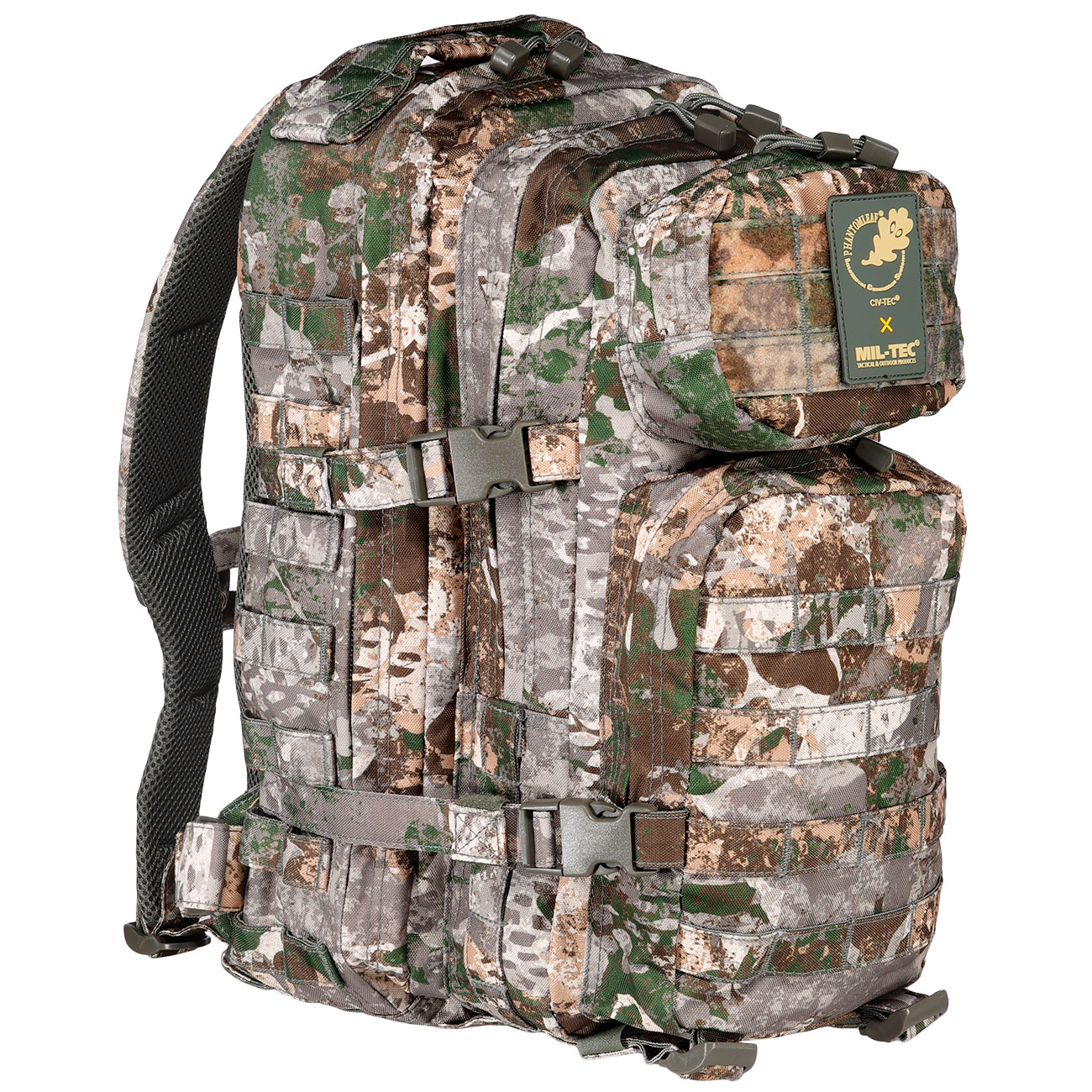 Mil-Tec Rucksack Assault Pack 20 Liter Phantomleaf WASP Z1B