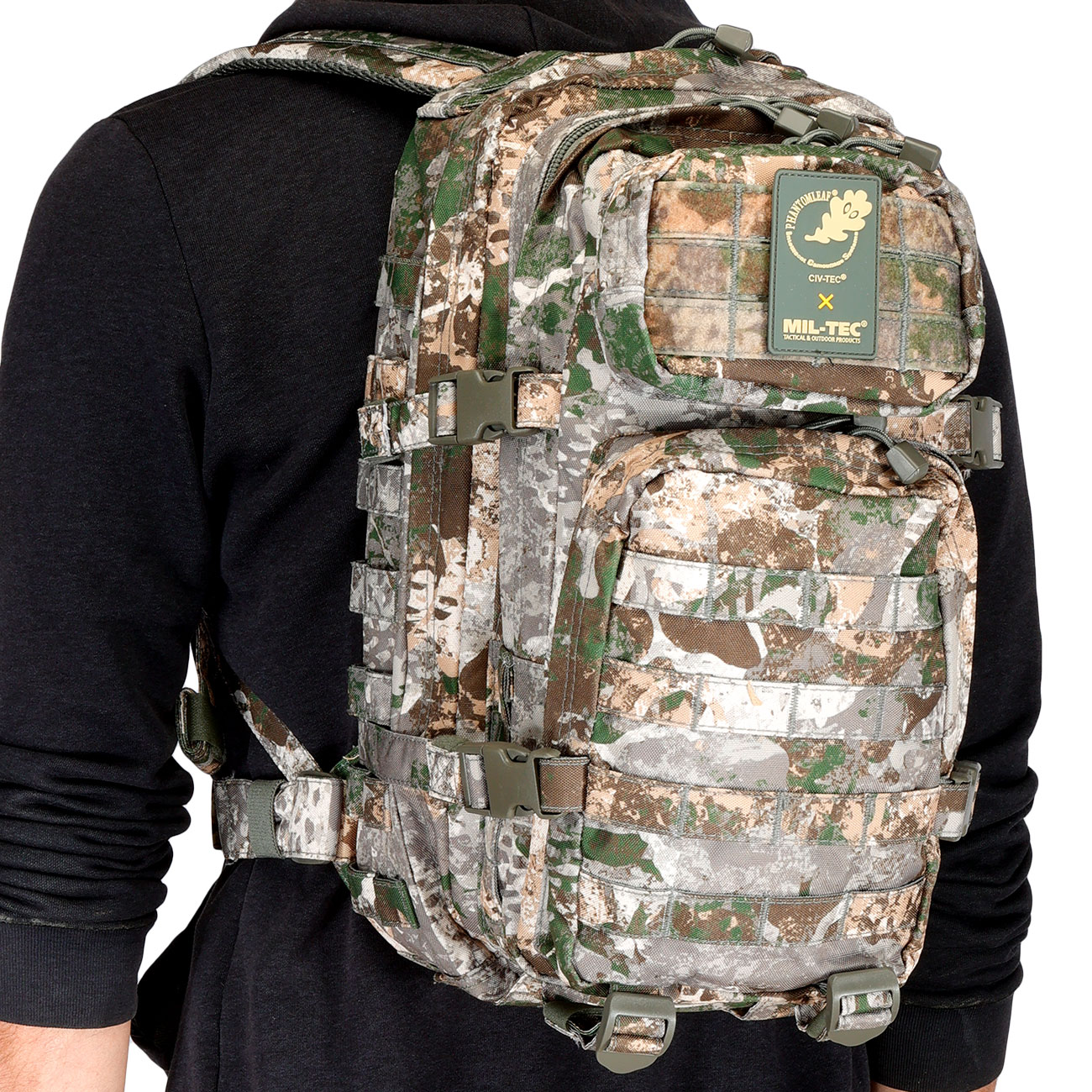 Mil-Tec Rucksack Assault Pack 20 Liter Phantomleaf WASP Z1B Bild 10