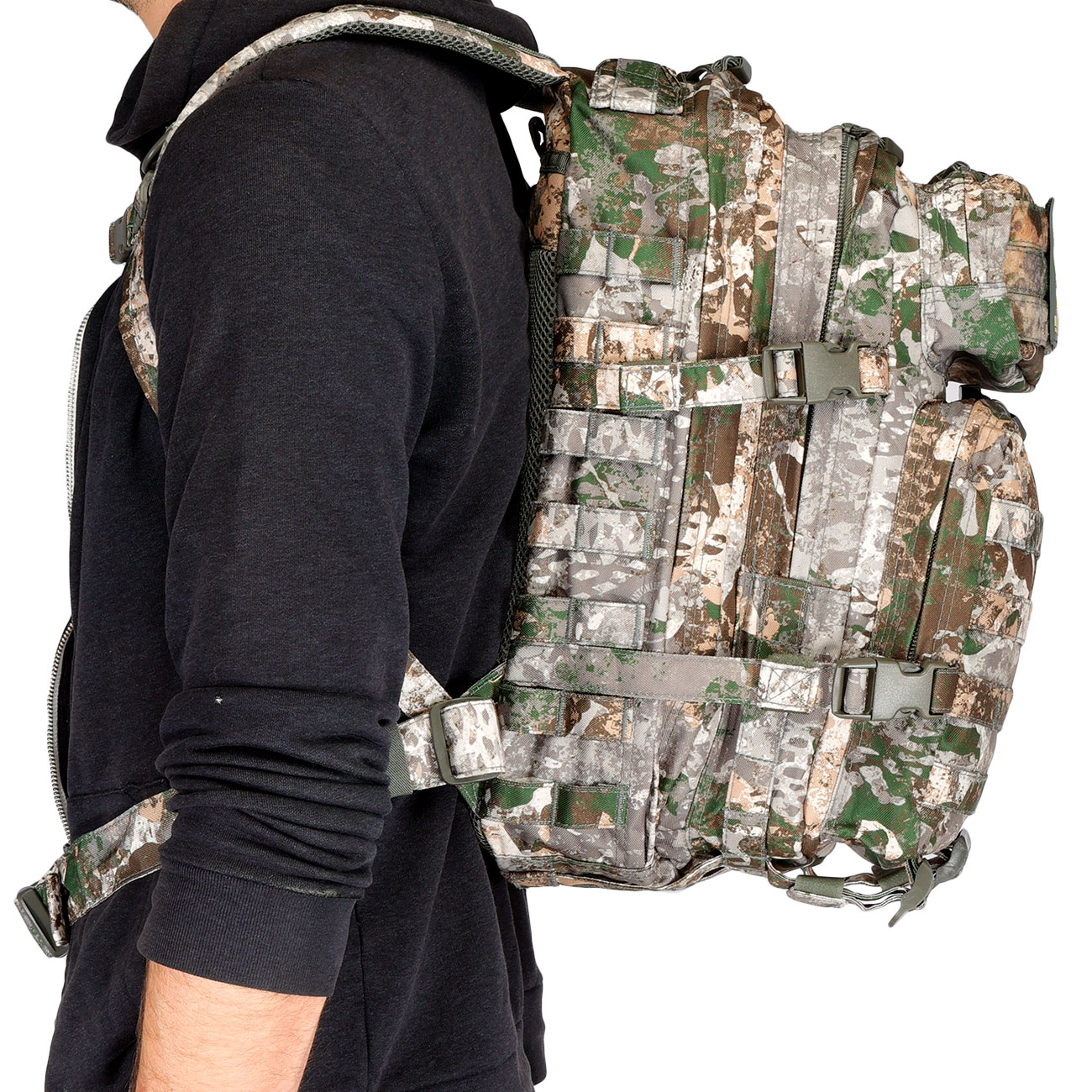 Mil-Tec Rucksack Assault Pack 20 Liter Phantomleaf WASP Z1B Bild 11