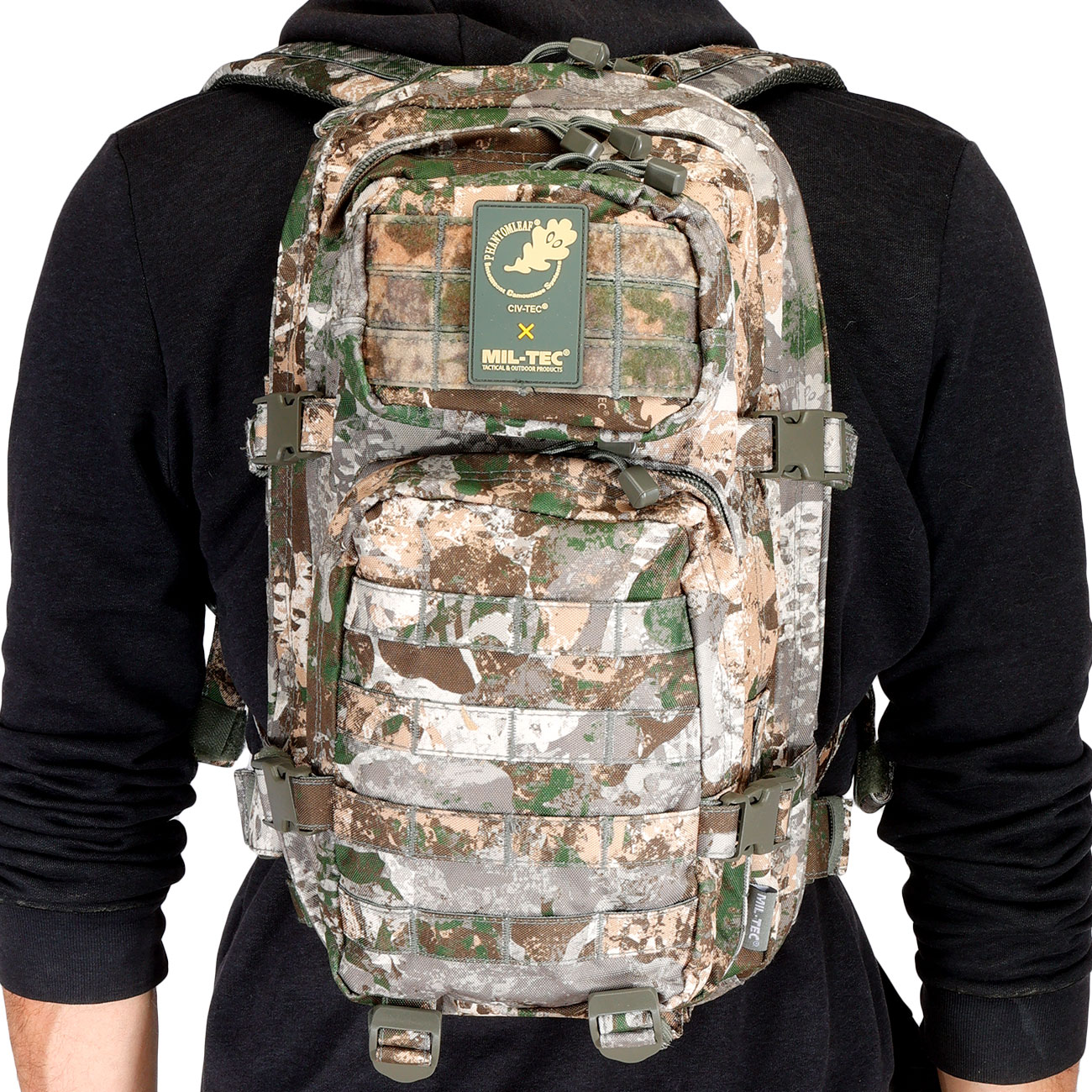 Mil-Tec Rucksack Assault Pack 20 Liter Phantomleaf WASP Z1B Bild 9
