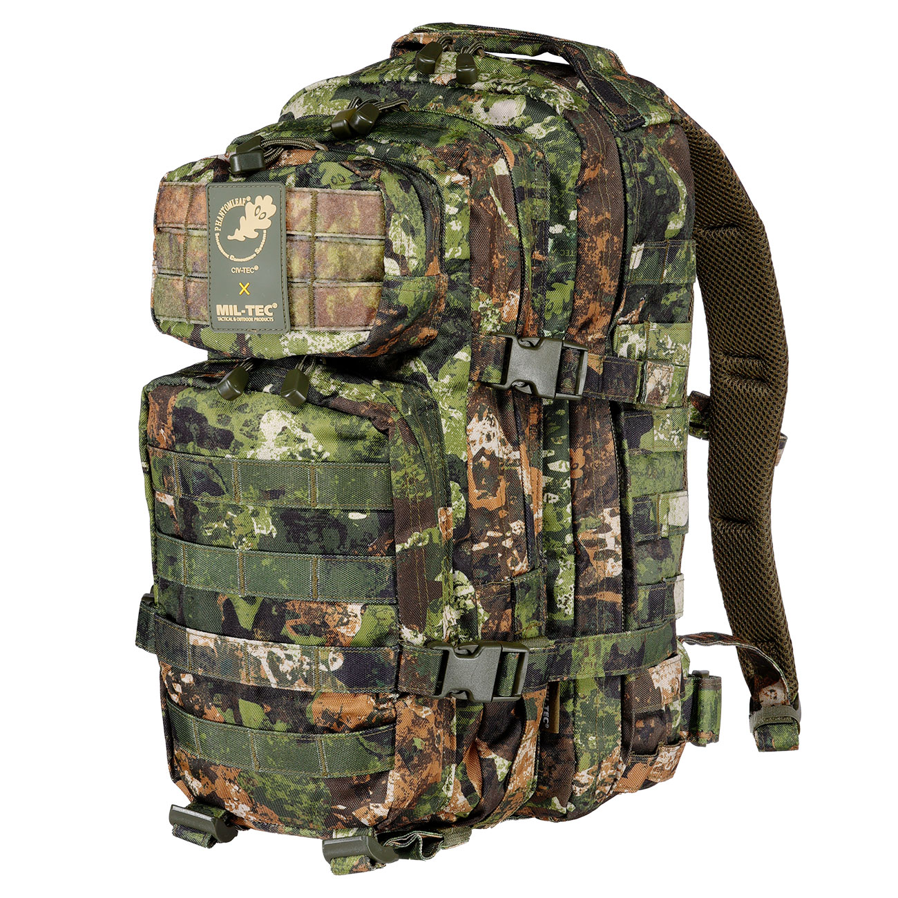 Mil-Tec Rucksack Assault Pack 20 Liter Phantomleaf WASP Z3A Bild 1