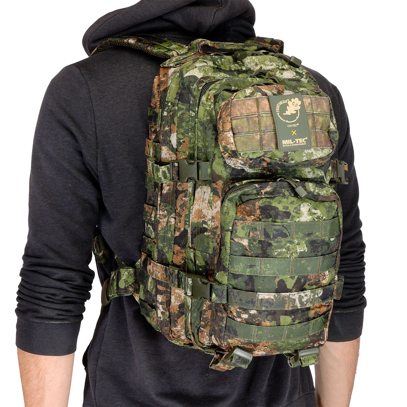 Mil-Tec Rucksack Assault Pack 20 Liter Phantomleaf WASP Z3A Bild 10