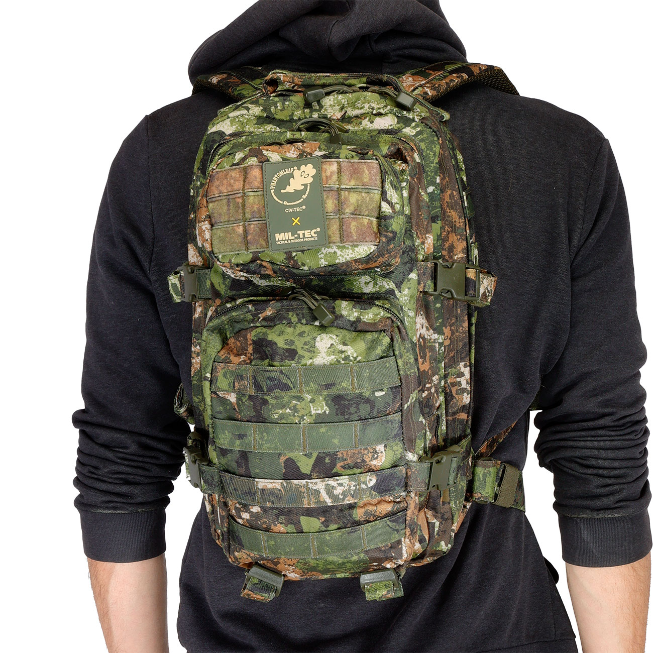 Mil-Tec Rucksack Assault Pack 20 Liter Phantomleaf WASP Z3A Bild 9