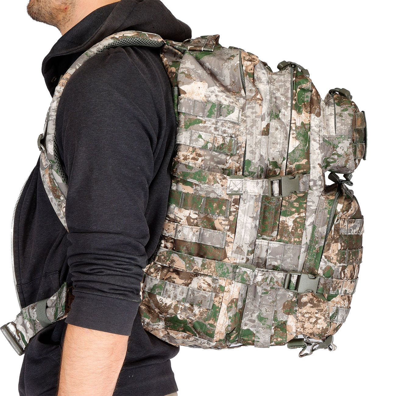 Mil-Tec Rucksack Assault Pack large 36L Phantomleaf WASP I Z1B Bild 11