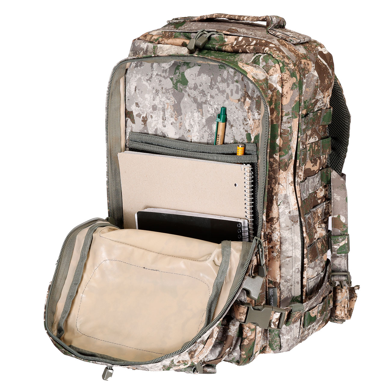 Mil-Tec Rucksack Assault Pack large 36L Phantomleaf WASP I Z1B Bild 6