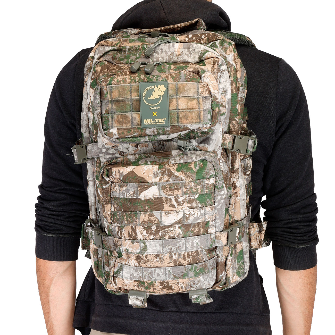 Mil-Tec Rucksack Assault Pack large 36L Phantomleaf WASP I Z1B Bild 9