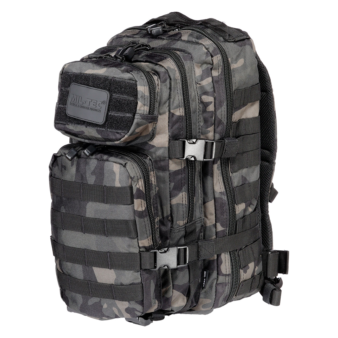 Mil-Tec Rucksack US Assault Pack 20 Liter darkcamo Bild 1