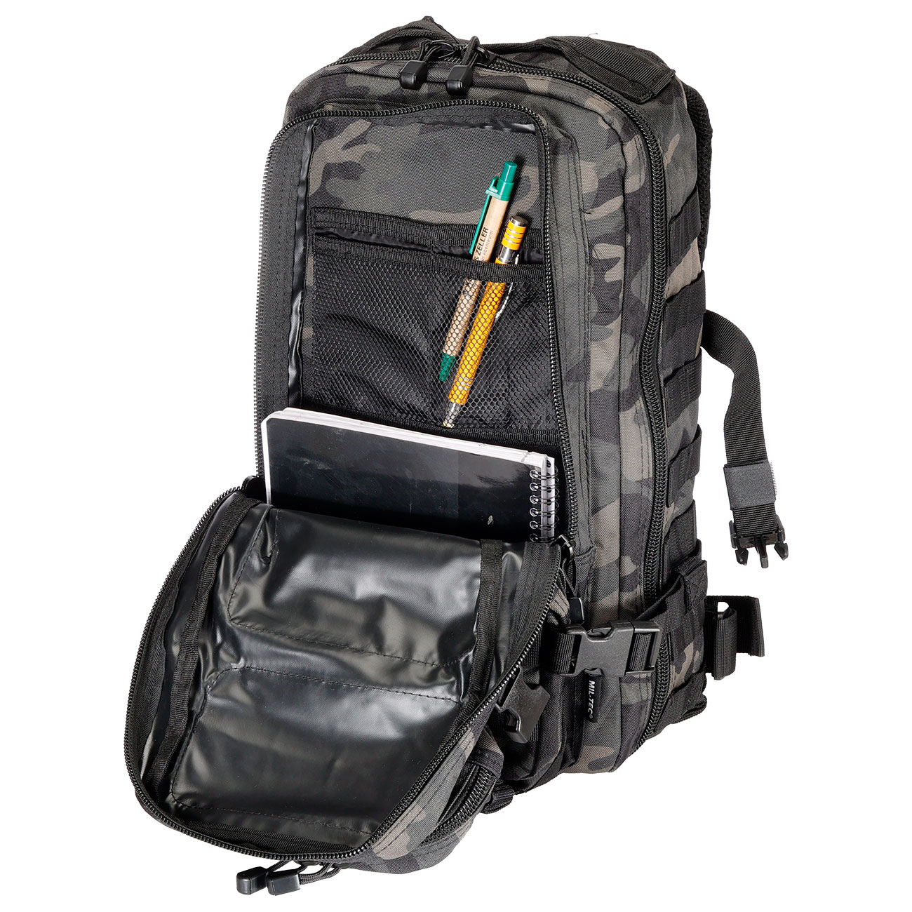 Mil-Tec Rucksack US Assault Pack 20 Liter darkcamo Bild 6