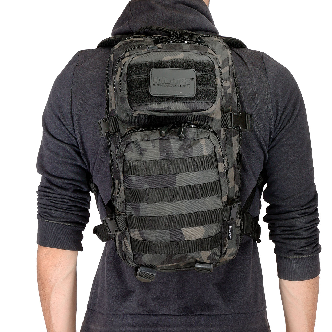 Mil-Tec Rucksack US Assault Pack 20 Liter darkcamo Bild 9