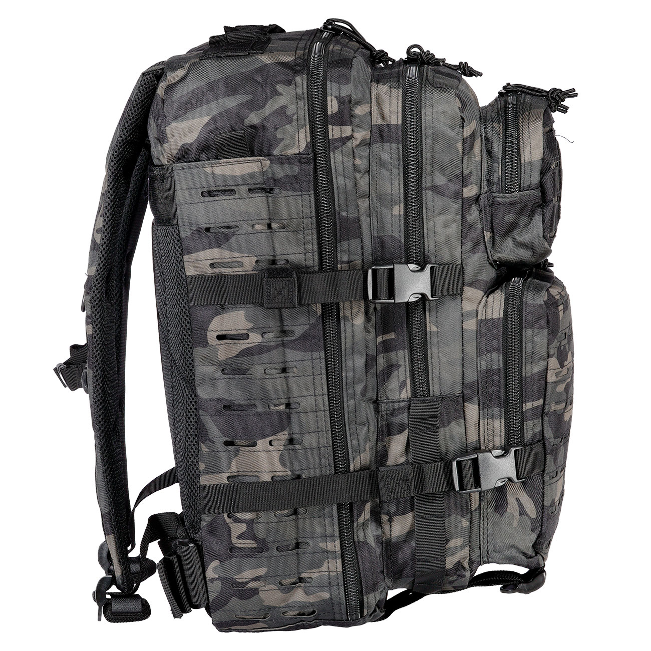Mil-Tec Rucksack US Assault Pack Laser Cut large 36L darkcamo Bild 3