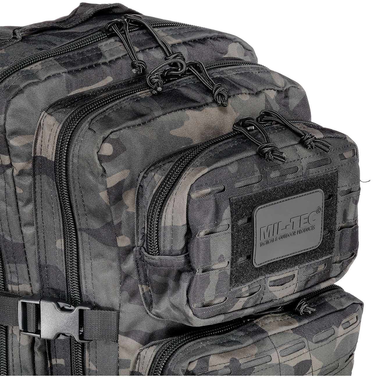 Mil-Tec Rucksack US Assault Pack Laser Cut large 36L darkcamo Bild 5
