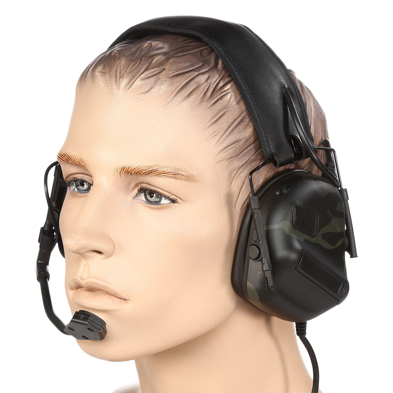 Nuprol Tactical Comms Headset Gen. 5 Full Option Ausfhrung m. Z-Tactical / Element Anschluss Black MC-Camo Bild 1