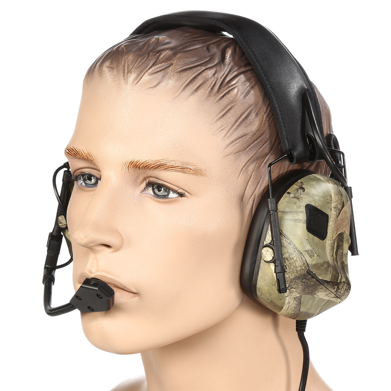 Nuprol Tactical Comms Headset Gen. 5 Full Option Ausfhrung m. Z-Tactical / Element Anschluss Rainforest Bild 1