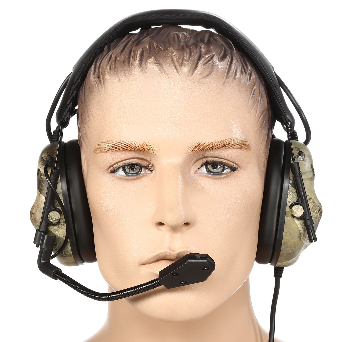 Nuprol Tactical Comms Headset Gen. 5 Full Option Ausfhrung m. Z-Tactical / Element Anschluss Rainforest Bild 2