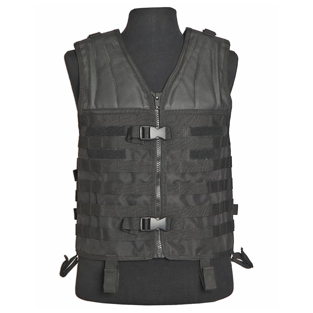 Mil-Tec Molle Carrier Weste schwarz