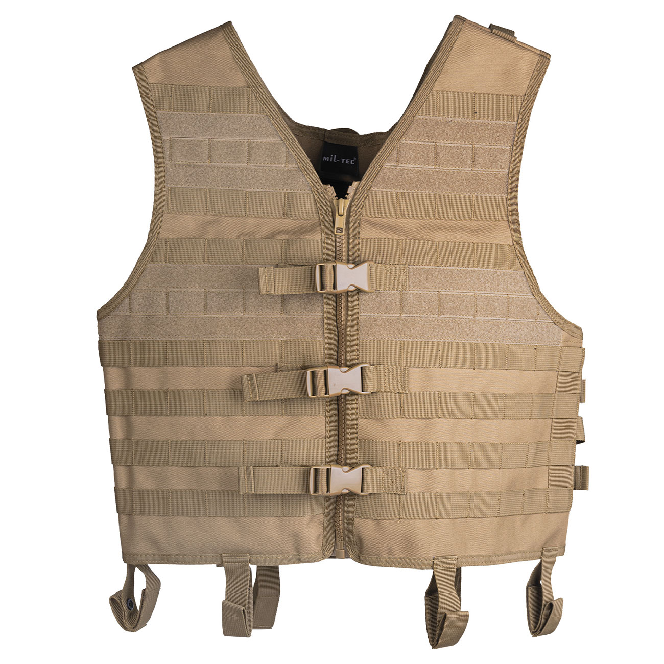 Mil-Tec Molle Carrier Weste Gen. II coyote